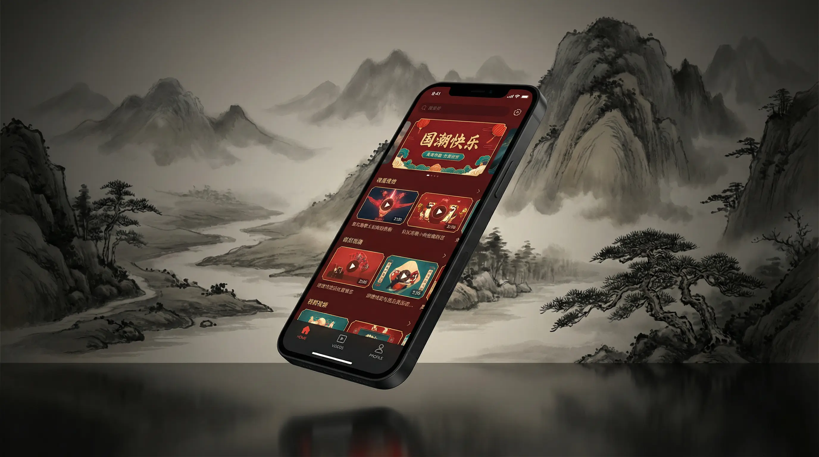 无颜之月未增删带翻译小熊 移动端APP界面展示
